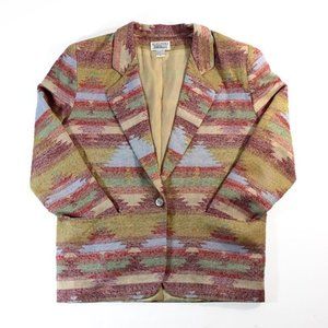 Vintage Bill Blass Southwestern Blazer